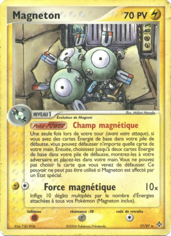 Magneton, EX Dragon 17