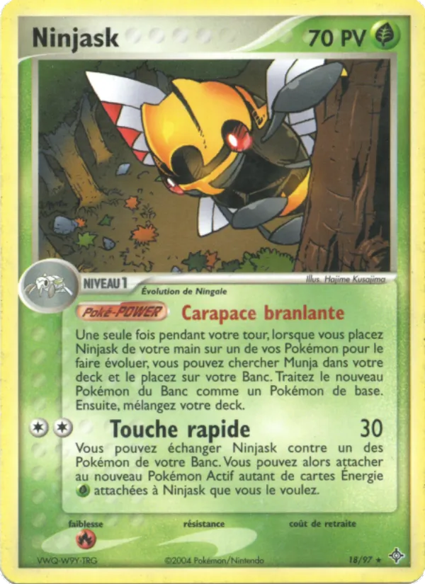 Ninjask, EX Dragon 18