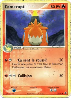 Camerupt, EX Dragon 24