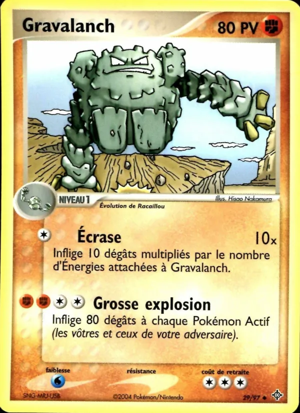 Gravalanch, EX Dragon 29