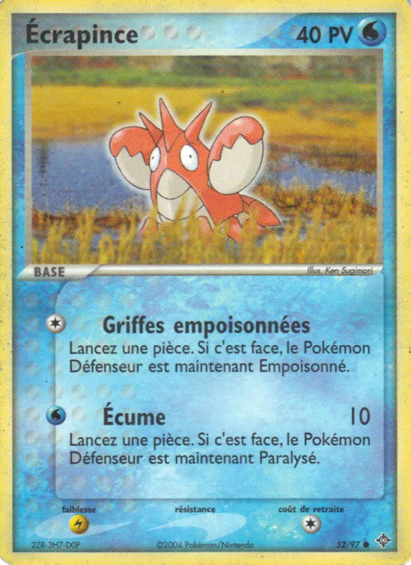 Écrapince, EX Dragon 52