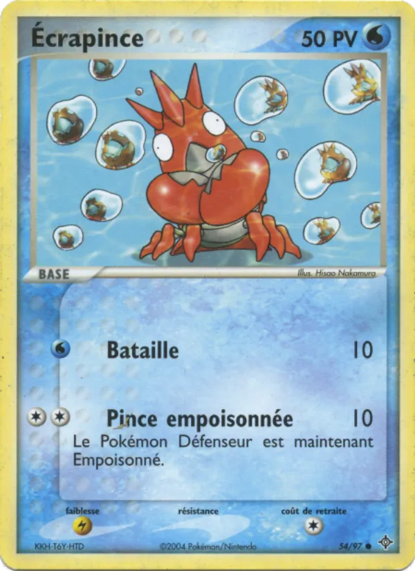 Écrapince, EX Dragon 54