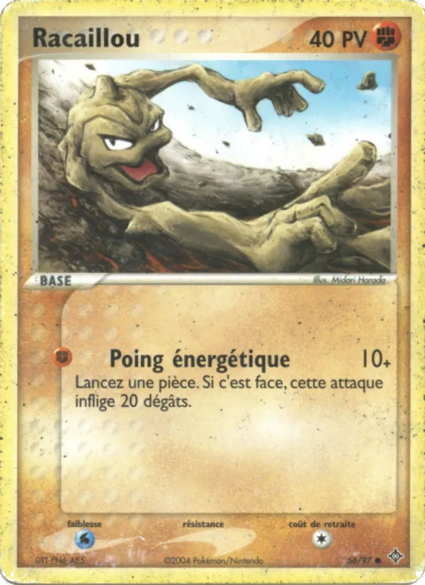 Racaillou, EX Dragon 56