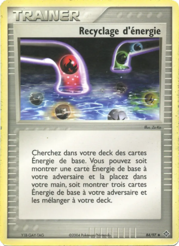 Recyclage d'énergie, EX Dragon 84
