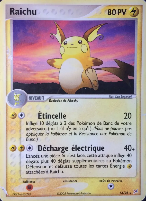 Raichu, EX Team Magma vs Team Aqua 13