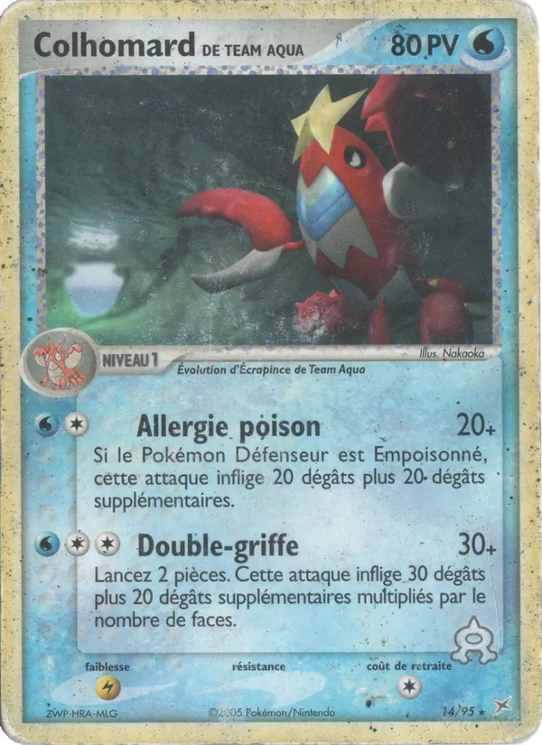 Colhomard de Team Aqua, EX Team Magma vs Team Aqua 14