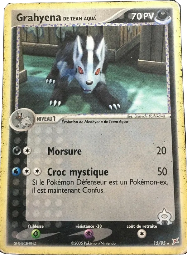 Grahyena de Team Aqua, EX Team Magma vs Team Aqua 15