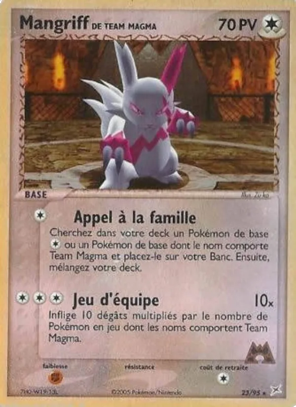 Mangriff de Team Magma, EX Team Magma vs Team Aqua 23