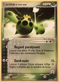 Cacnea de Team Aqua, EX Team Magma vs Team Aqua 24