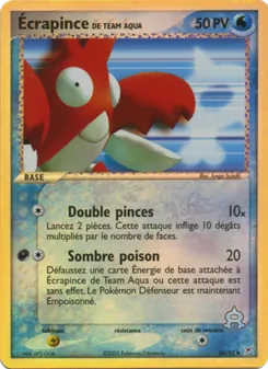 Écrapince de Team Aqua, EX Team Magma vs Team Aqua 26