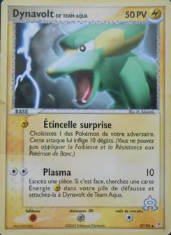 Dynavolt de Team Aqua, EX Team Magma vs Team Aqua 27