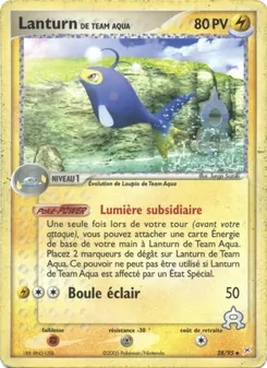 Lanturn de Team Aqua, EX Team Magma vs Team Aqua 28