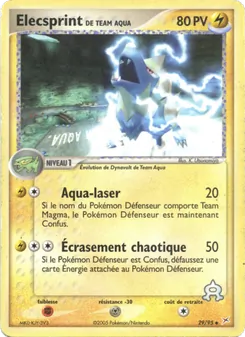 Elecsprint de Team Aqua, EX Team Magma vs Team Aqua 29