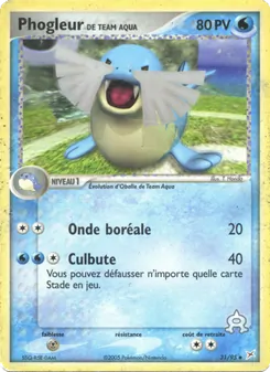 Phogleur de Team Aqua, EX Team Magma vs Team Aqua 31