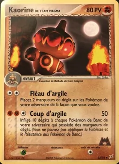 Kaorine de Team Magma, EX Team Magma vs Team Aqua 33