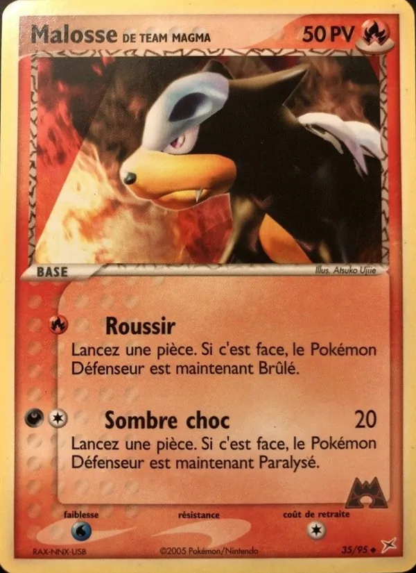 Malosse de Team Magma, EX Team Magma vs Team Aqua 35