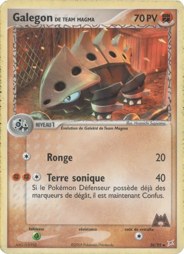 Galegon de Team Magma, EX Team Magma vs Team Aqua 36