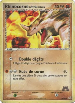 Rhinocorne de Team Magma, EX Team Magma vs Team Aqua 38
