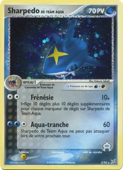 Sharpedo de Team Aqua, EX Team Magma vs Team Aqua 5