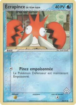 Écrapince de Team Aqua, EX Team Magma vs Team Aqua 50