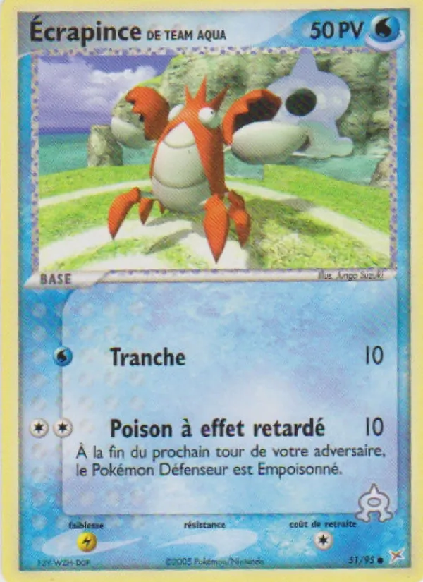 Écrapince de Team Aqua, EX Team Magma vs Team Aqua 51