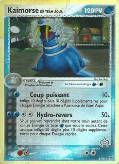 Kaimorse de Team Aqua, EX Team Magma vs Team Aqua 6