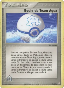 Boule de Team Aqua, EX Team Magma vs Team Aqua 75