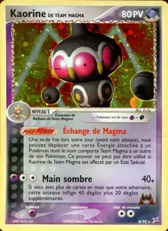 Kaorine de Team Magma, EX Team Magma vs Team Aqua 8