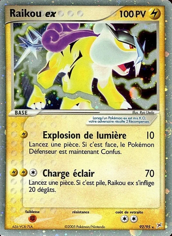 Raikou ex, EX Team Magma vs Team Aqua 92