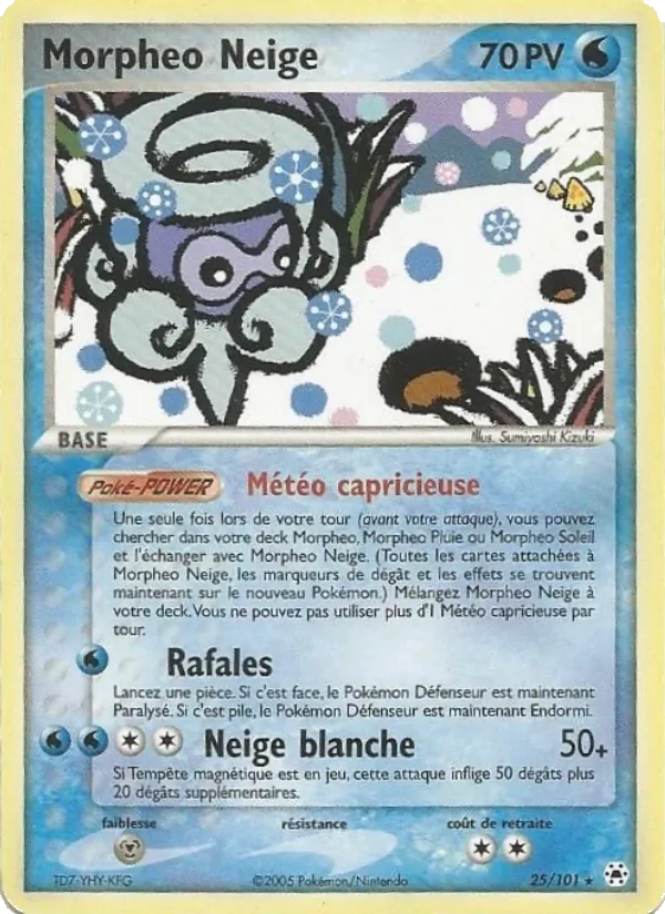 Morpheo Neige, EX Légendes Oubliées 25