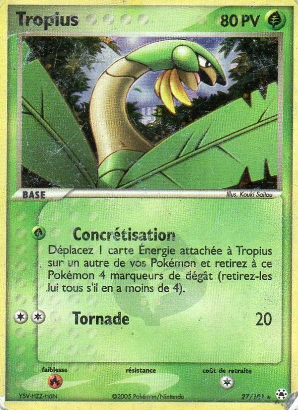 Tropius, EX Légendes Oubliées 27