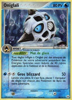 Oniglali, EX Légendes Oubliées 34