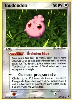 Toudoudou, EX Légendes Oubliées 37