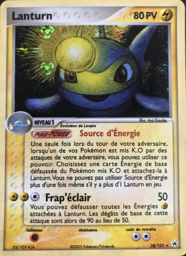 Lanturn, EX Légendes Oubliées 38