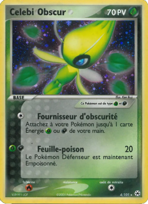 Celebi Obscur, EX Légendes Oubliées 4