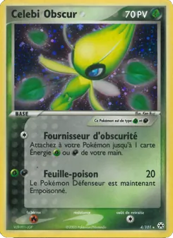 Celebi Obscur, EX Légendes Oubliées 4