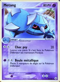 Metang, EX Légendes Oubliées 43