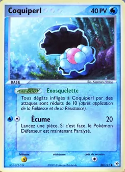 Coquiperl, EX Légendes Oubliées 58