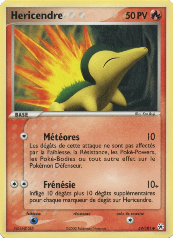 Hericendre, EX Légendes Oubliées 59