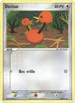 Doduo, EX Légendes Oubliées 60