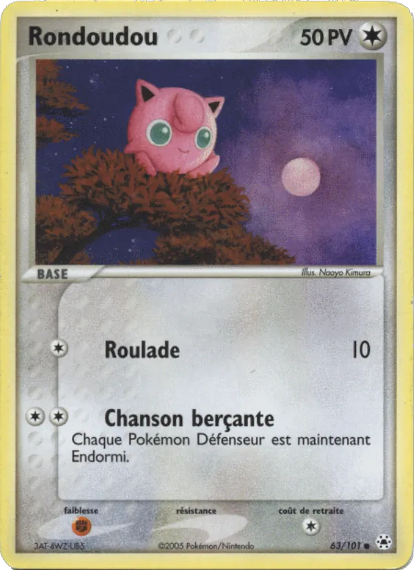Rondoudou, EX Légendes Oubliées 63