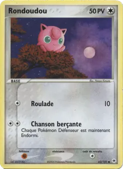 Rondoudou, EX Légendes Oubliées 63