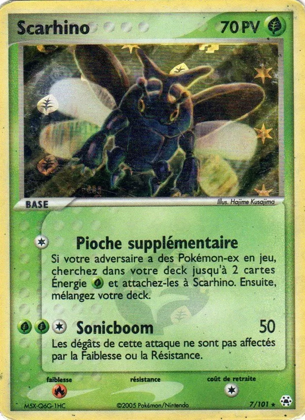 Scarhino, EX Légendes Oubliées 7