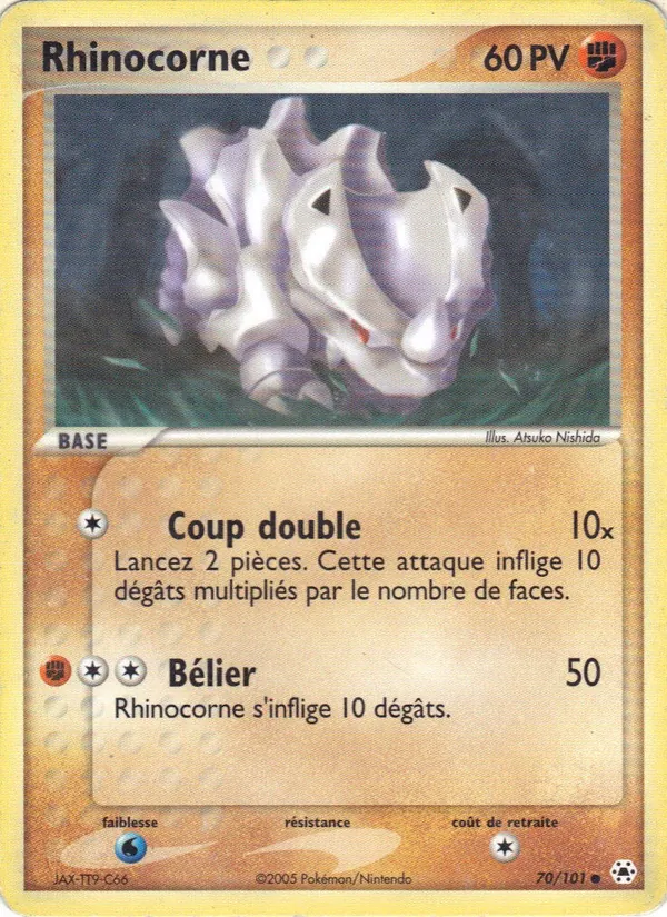 Rhinocorne, EX Légendes Oubliées 70