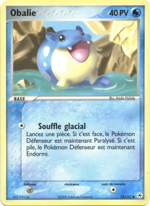 Obalie, EX Légendes Oubliées 74