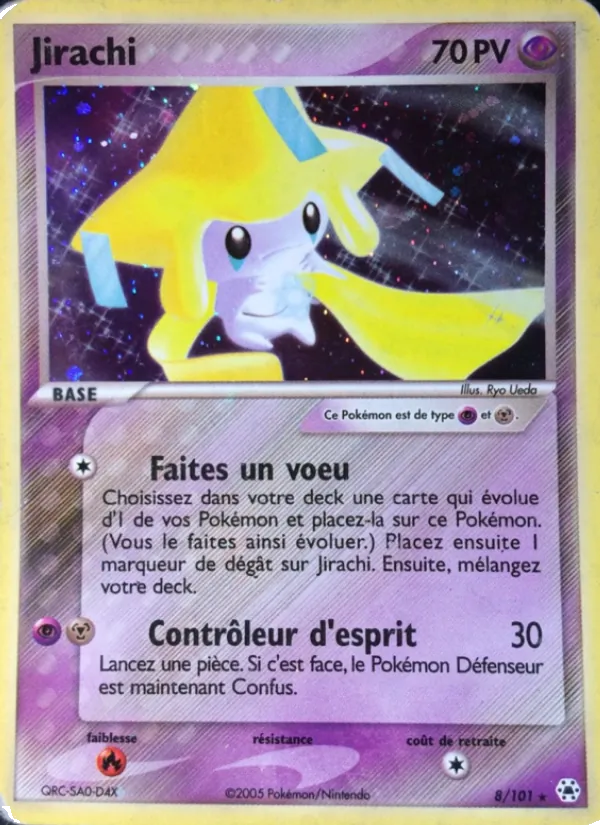 Jirachi, EX Légendes Oubliées 8