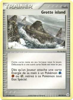 Grotte island, EX Légendes Oubliées 89