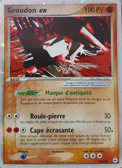 Groudon ex, EX Légendes Oubliées 93