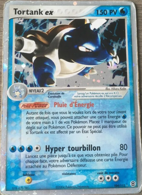 Tortank ex, EX Rouge Feu & Vert Feuille 104