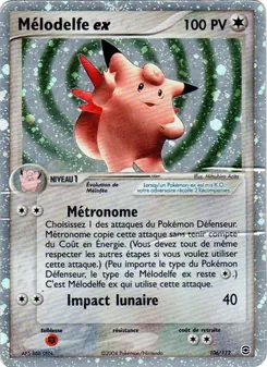 Mélodelfe ex, EX Rouge Feu & Vert Feuille 106